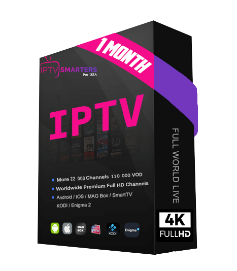Abonnement IPTV 1 Mois