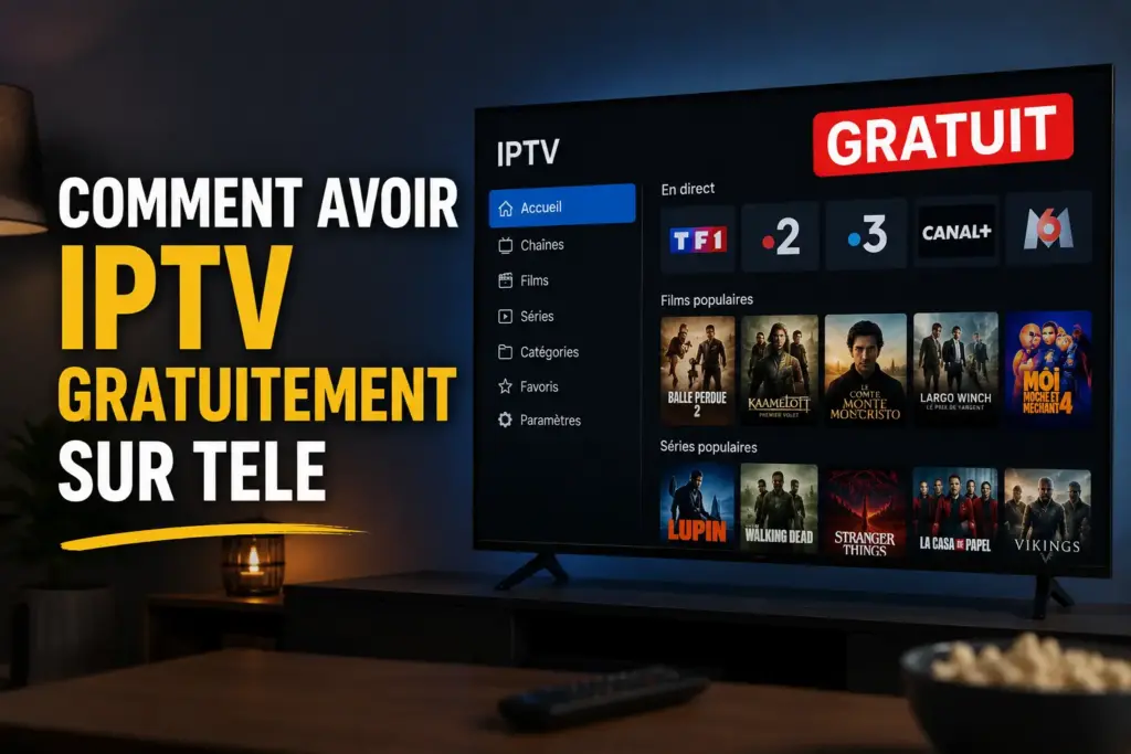 Comment Avoir IPTV Gratuitement Sur Tele