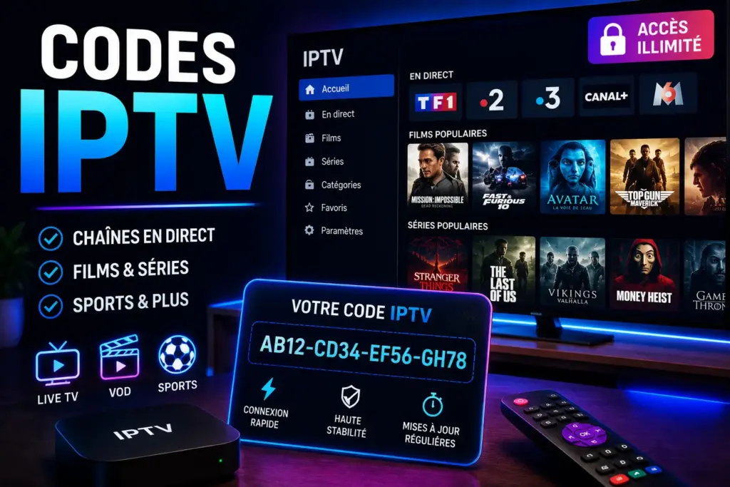 Comment Avoir Les Codes IPTV Gratuit
