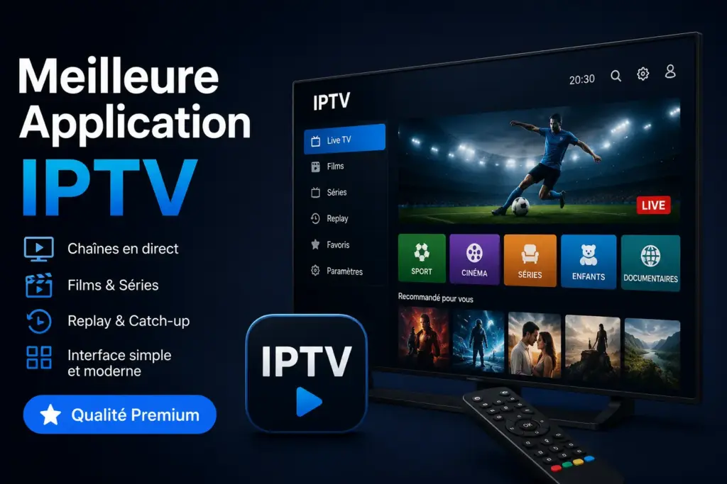 Quelle Est la Meilleure Application IPTV